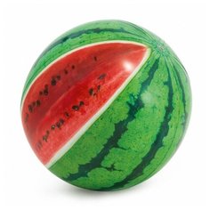 Мяч пляжный Watermelon Ball 107см, 3+ 58075, Intex