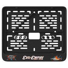 Рамка номерного знака для мотоцикла "EVIL EMPIRE", пластиковая Uncle DAD
