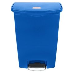 Контейнер с педалью Step-On, 90 л, Синий, Rubbermaid