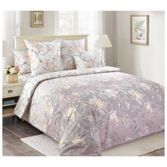 Постельное белье «Шелковый веер», перкаль (1.5) Королевское искушение