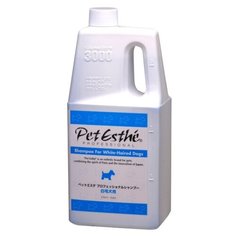 Профессиональный шампунь Pet Esthe для собак с белой шерстью, 3л.