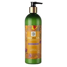 Floristica Provence Кондиционер для окрашенных и поврежденных волос увлажнение и восстановление вербена лимонная, бергамот, 345 мл
