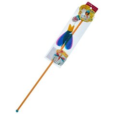 Игрушка для кошек Japan Premium Pet дразнилка-удочка в виде рыбки, с функцией натуральной имитации звука в движении
