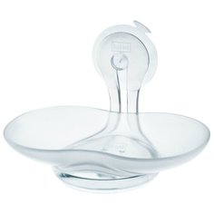 Мыльница на присоске LOOP прозрачная Koziol