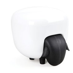 Держатель для ватных дисков Sheep чёрный-белый Qualy