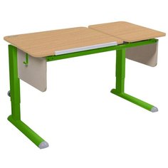 Стол детский Астек-Элара Твин-2 115x58 см бук/береза/зеленый