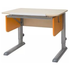 Стол детский Астек-Элара Юниор 80x58 см береза/оранжевый