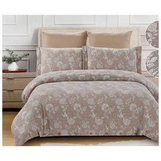 Постельное белье Cleo "Cotton Jacquard" сатин-жаккард; арт: CJ-015; размер Семейный 4 наволочки