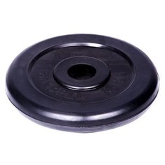 Диск обрезиненный "Титан" d 31 мм чёрный 10,0 кг Titan