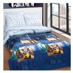 Постельное белье/Нью-Йорк (Поплин-De Luxe)/АртПостель/Размер 2-х сп