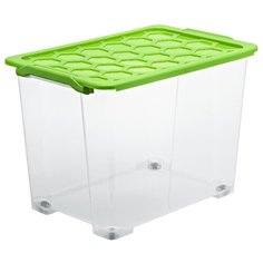 Ящик для хранения на колёсах Rotho Evo Safe 65 л
