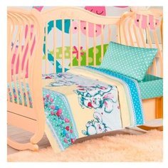 Постельное белье/Пушистик/АртПостель/Поплин/Ясельный комплект