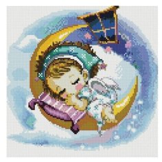 Мозаика на подрамнике 30*30 см Белоснежка 135-ST-S Нежный сон