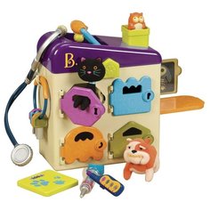 B.Toys Набор игровой "Ветеринарная клиника", с фиолетовой крышкой Btoys