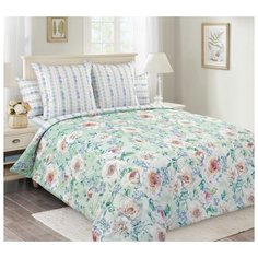 Постельное белье «Белая роза 2», Перкаль, Семейное Текс Дизайн