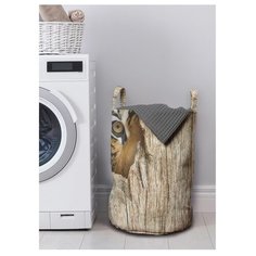 Корзина для хранения вещей JoyArty "Подглядывающая опасность" 35x50 см