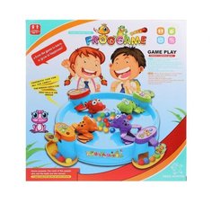 Настольная игра Наша Игрушка "Накорми лягушку", игровое поле, набор шариков (JM808A)