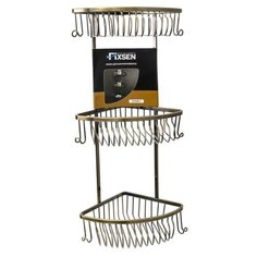 Полка угловая трехэтажная Fixsen FX-858-3