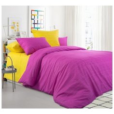 Постельное белье Mercury Home Яркая астра Евро Макси Перкаль