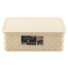 Шкатулка ElfPlast Виола, слоновая кость, 3 л