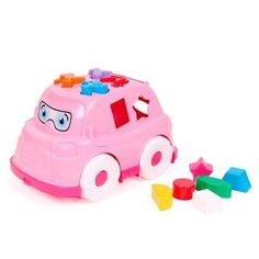 Автобус-сортер Technok Toys, ц. розовый ТехноК