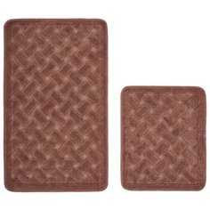 Комплект ковриков для ванной (2шт.) 60x100 - 50x60 см, 8687845047371 Alanur