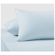 Наволочки трикотажные Небесный 50x70 2 шт, 100% хлопок Текс Дизайн