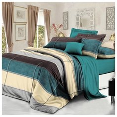 Постельное белье Mercury Home Грег 1.5 СП Поплин