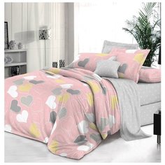 Постельное белье Mercury Home Сердечки 16 2 СП Поплин