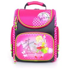 Ранец "Ladies hapiness", розово-черный Hummingbird