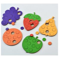 Мозаика деревянная "Фрукты" Raduga Kids