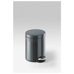 Корзина для мусора с педалью, 5 л, темно-серая Durable