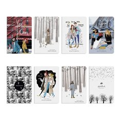 Скетчбук, слоновая кость+черная бумага 80 г/м2, 140х210 мм, 112 л, книжный твердый переплет, "МИКС", 3-555 Bruno Visconti