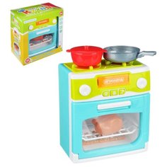 ИГРОЛЕНД Игрушка бытовая техника: плита 3 АА, свет, звук, ABS, 26 13 22см