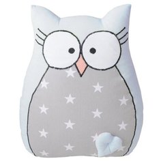 Подушка-бортик "Сова голубая", 35*30 см, 100% хлопок Childrens Textiles