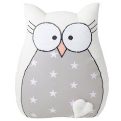Подушка-бортик "Сова белая", 35*30 см, 100% хлопок Childrens Textiles