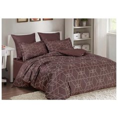 Постельное белье Cleo "Royal Жаккард"; RG-025; размер Евро 4 наволочки