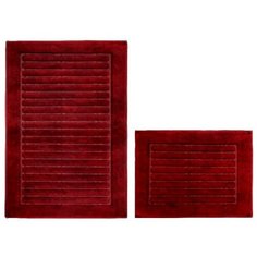 Комплект ковриков для ванной из 2-х штук, 60x100, 40x60, 501SKCZBR3470 Giz Home