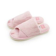 Тапочки Smile of Milady Женские нежно-розовые махровые А-82-350-07.7 отк. р.36