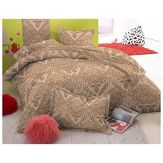 Постельное бельё Amore Mio Мако-сатин Regal Микрофибра Евро