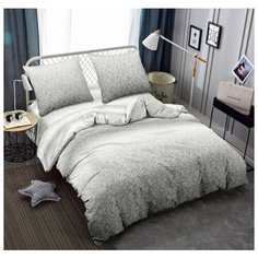 Постельное бельё Amore Mio Мако-сатин Trek Микрофибра Евро