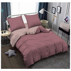 Постельное бельё Amore Mio Мако-сатин Обсидиан Микрофибра 2 сп.