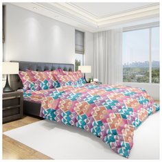 Постельное бельё Amore Mio Eco cotton Caleidoscopio 2 сп.