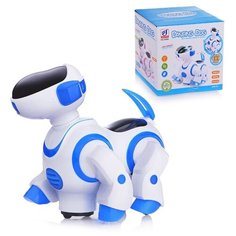 Интерактивный робот Oubaoloon Собака, на батарейках, в коробке (8200A)