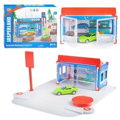 Парковка Oubaoloon с машинкой, в коробке (5279-1)