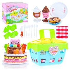 Сортер Oubaoloon "Корзиночка с продуктами", в коробке (261-1A)