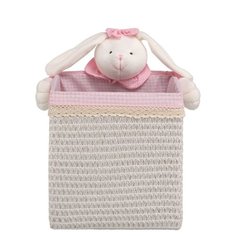 Корзина бельевая "Зайчик", Д250 Ш250 В260, белый Handy Home