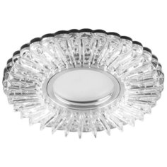 Feron Светильник встраиваемый с белой LED подсветкой CD900 потолочный MR16 G5.3 белый, Feron, 28843