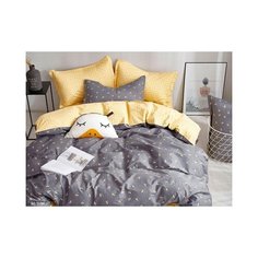 Asabella Комплект постельного белья 1,5-спальный, печатный сатин 1398-4XS
