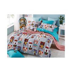 Asabella Комплект постельного белья 1,5-спальный, печатный сатин 1292-4XS